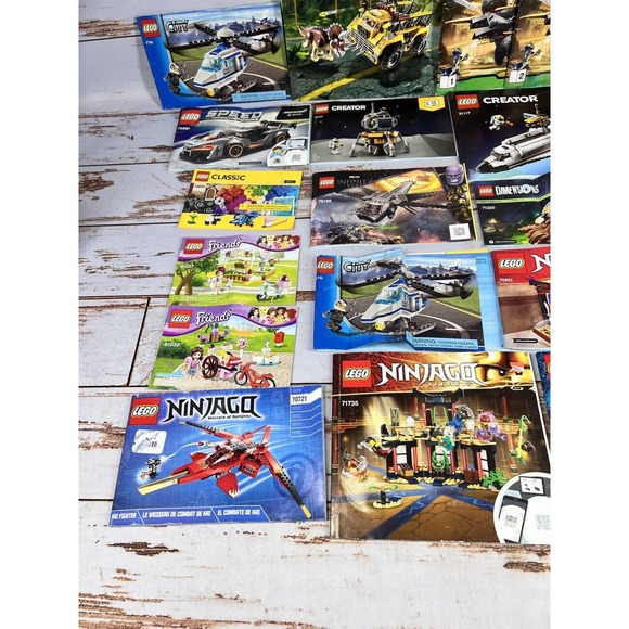 Assorted Lego Manuals lot of 20 - Picture 5 of 6